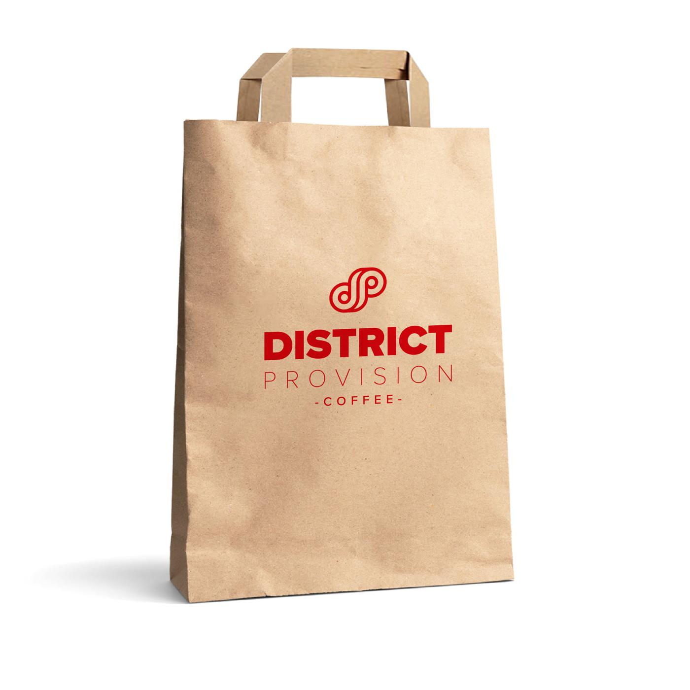 Internal Tape Handle Kraft Bags